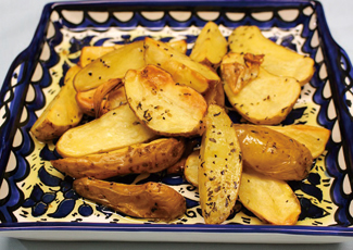 ジャガイモのハーブ焼き