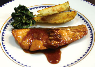 生鮭のオーブン焼き