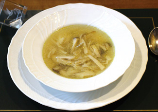 キノコのスープ