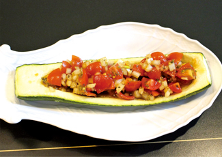 ズッキーニのブルスケッタ