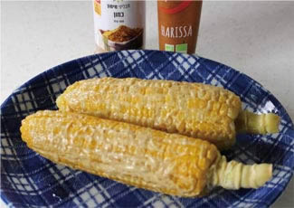 とうもろこしのハリッサソース